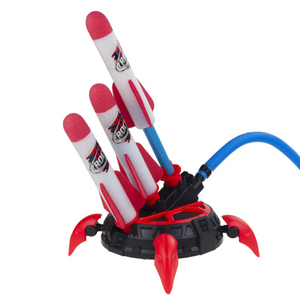 TG77431 SPIELZEUG-RAKETENWERFER SCHAUMSTOFFRAKETE MIT PUMPE FÜR KINDER