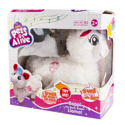 TG77512 ALPAKA INTERAKTIVES TANZENDES SPIELENDES MASKOTTCHEN FÜR KINDER