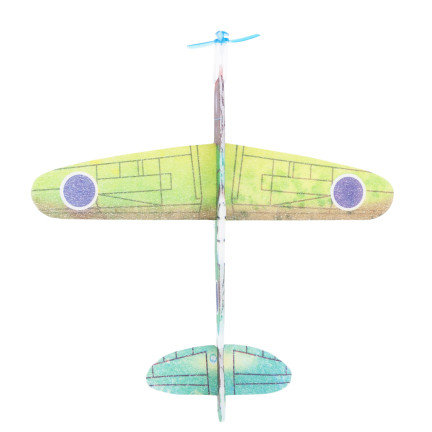 TG77579 STYROPOR FLUGZEUG SPIELZEUG DART FÜR KINDER