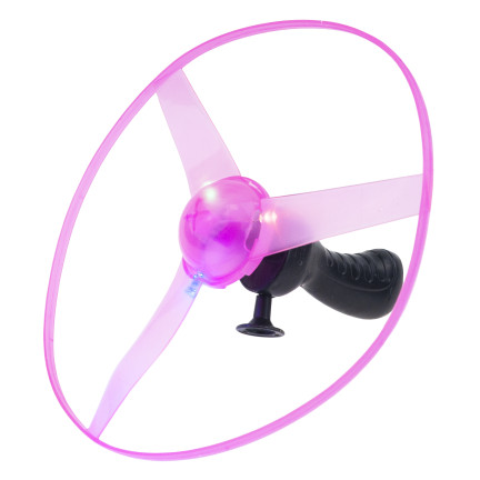 TG77580 ODPALOVACÍ VRTULE LÉTAJÍCÍHO DISKU SVÍTÍCÍ RGB VELKÁ