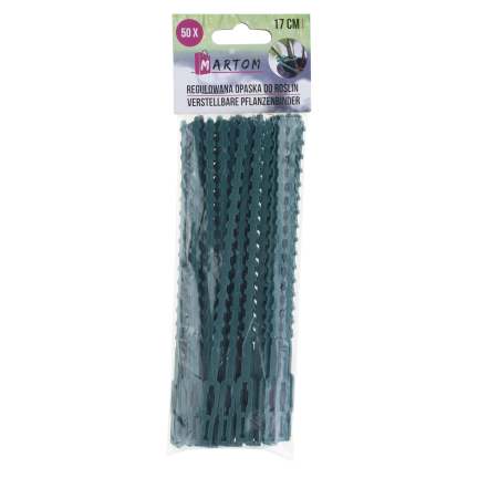 TG77621 Pflanzenklammern, Gartenklammern, Clips, Kletterklammern, 50 Stück.
