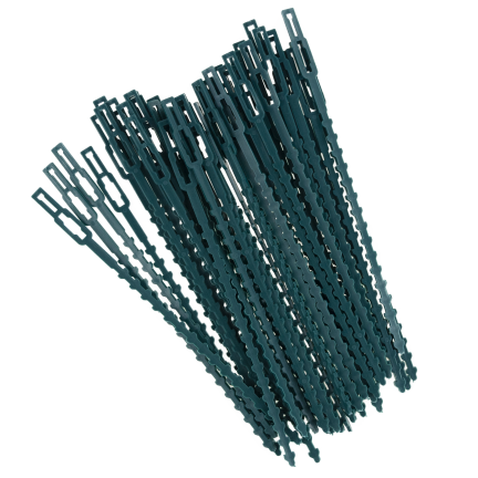 TG77621 Pflanzenklammern, Gartenklammern, Clips, Kletterklammern, 50 Stück.