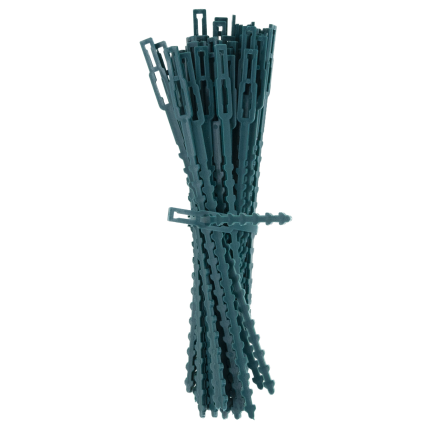 TG77621 Pflanzenklammern, Gartenklammern, Clips, Kletterklammern, 50 Stück.
