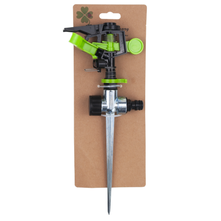 TG77627 Pulsating Garden Sprinkler, Metal Garden Sprinkler for Watering, Sprayer