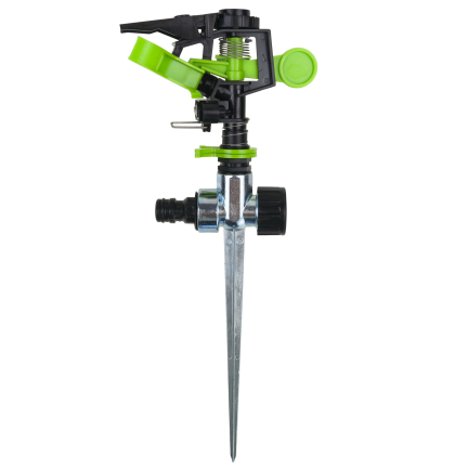 TG77627 Pulsating Garden Sprinkler, Metal Garden Sprinkler for Watering, Sprayer