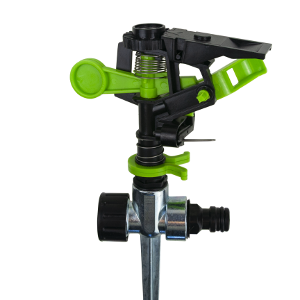 TG77627 Pulsating Garden Sprinkler, Metal Garden Sprinkler for Watering, Sprayer