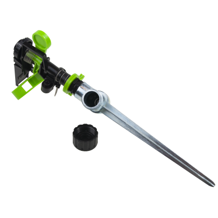 TG77627 Pulsating Garden Sprinkler, Metal Garden Sprinkler for Watering, Sprayer