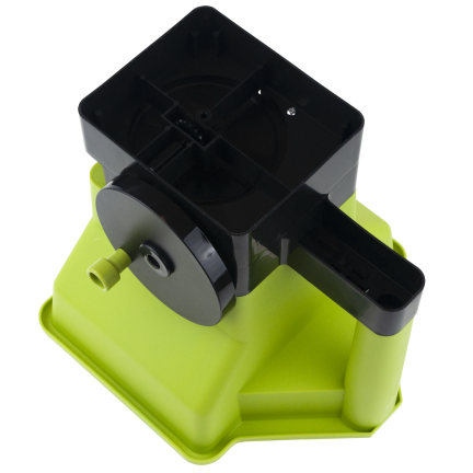 TG77629 Fertilizer and Seed Spreader, Adjustable Hand Spreader, Portable Grass and Sand Spreader