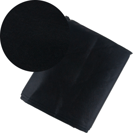 TG77643 Agro-Textil gegen Unkraut, Agro-Textil 1,6x2,9m, schwarz gegen Unkraut 4,64m2