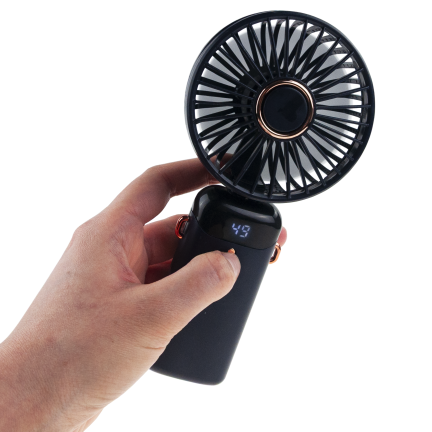 TG77644 VĚTRÁK VĚTRNÝ MLÝN MINI RUČNÍ VENTILÁTOR CESTOVNÍ PLÁŽOVÝ VENTILÁTOR