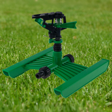 TG77626 Impuls-Gartensprenger mit Ständer, Gartensprenger, Impulssprenger