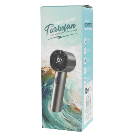 TG77646 VENTILATOR WINDMÜHLE MINI HANDVENTILATOR REISE STRANDVENTILATOR