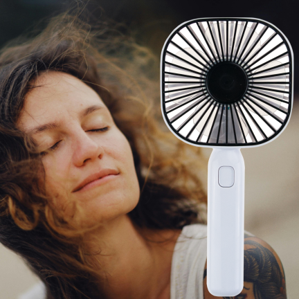 TG77648 VENTILATOR MINI WINDMÜHLE HANDVENTILATOR REISE STRAND TISCHVENTILATOR