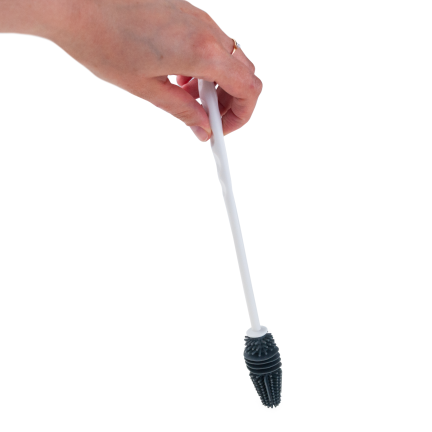 TG77670 SILIKONBÜRSTE GLASFLASCHEN-THERMOSKANNENREINIGER BÜRSTE