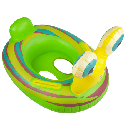 Aufblasbare schnecke schwimmen strand rad für den pool