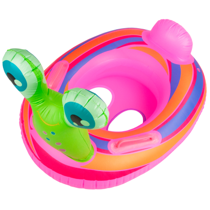 Aufblasbare schnecke schwimmen strand rad für den pool