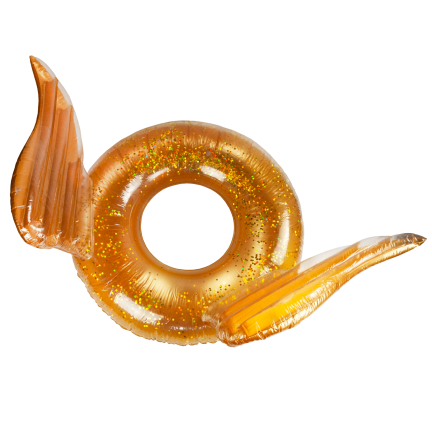 TG77793 AUFBLASBARES RAD MIT FLÜGELN GLITZERFLÜGEL ZUM SCHWIMMEN