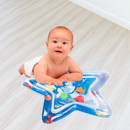 TG77794 STAR AUFBLASBARE WASSER-SINNESMATTE FÜR KINDER STAR