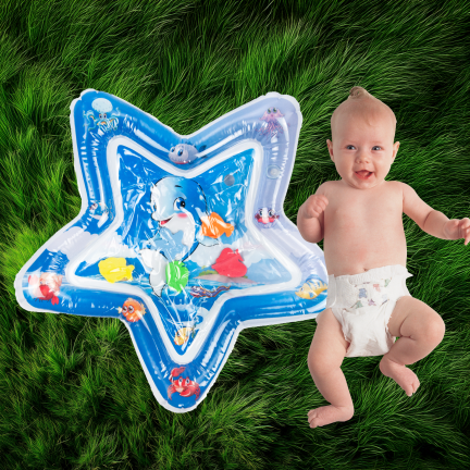 TG77794 STAR AUFBLASBARE WASSER-SINNESMATTE FÜR KINDER STAR