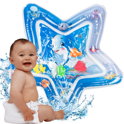 TG77794 STAR AUFBLASBARE WASSER-SINNESMATTE FÜR KINDER STAR