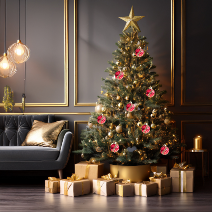 TG78529-3 POLYSTYROL-KUGEL 6 STÜCK BURGUNDERROT GLITZERND