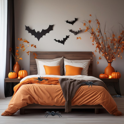 TG78575 PAJĄKI HALLOWEEN 8 SZT/KPL