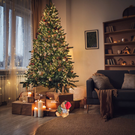 TG79572-1 MEDVÍDEK Z POLYRESINU VÁNOČNÍ DEKORACE FIGURKA MEDVÍDKA