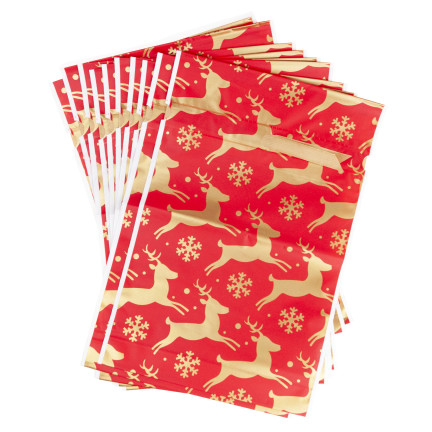 TG80076 GESCHENK TASCHEN GESCHENK TASCHEN 10PCS MIKOŁAJKI