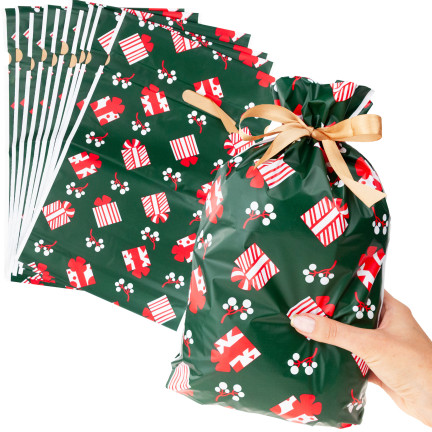 TG80076 GESCHENK TASCHEN GESCHENK TASCHEN 10PCS MIKOŁAJKI