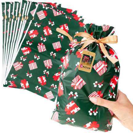 TG80076 GESCHENK TASCHEN GESCHENK TASCHEN 10PCS MIKOŁAJKI