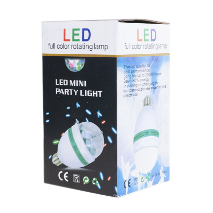 TG80287 LED disco ball, rotating disco projector, party light