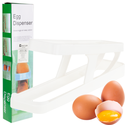 TG80294 EIERBOX KÜHLSCHRANK-ORGANIZER-BOX EIER-SCHUBLADEN-BOX