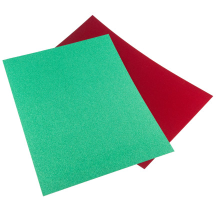 TG80302 KREATIVES PAPIER A4 GLITTER PAPIER BLÄTTER FARBEN 10PCS/KPL