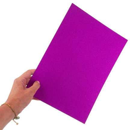 TG80302 KREATIVES PAPIER A4 GLITTER PAPIER BLÄTTER FARBEN 10PCS/KPL