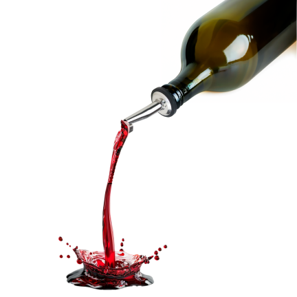 TG80305 Bartender's Pourer for Bottles of Oil, Alcohol, and Wine