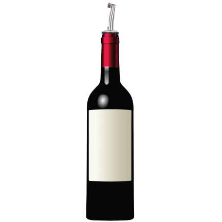 TG80305 Bartender's Pourer for Bottles of Oil, Alcohol, and Wine