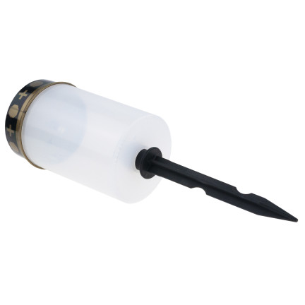 TG80339-1 SOLÁRNÍ LED SVÍČKA HROB LAMPA HŘBITOV SOCHA TEPLÉ SVĚTLO