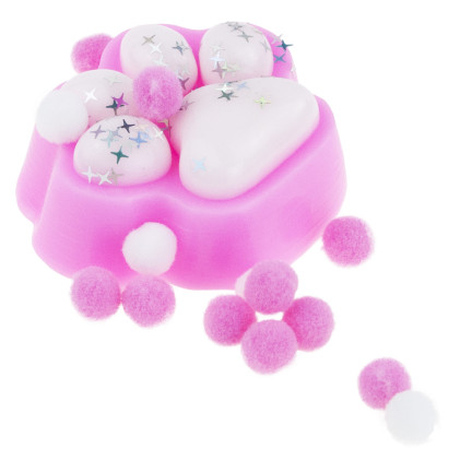 TG80355 KOČIČÍ TLAPKA SQUISHY KOČKA VZDĚLÁVACÍ HRAČKA ANTISTRESOVÁ SQUISHY KOČKA