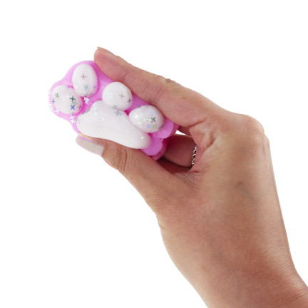 TG80355 KOČIČÍ TLAPKA SQUISHY KOČKA VZDĚLÁVACÍ HRAČKA ANTISTRESOVÁ SQUISHY KOČKA