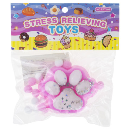 TG80355 KOČIČÍ TLAPKA SQUISHY KOČKA VZDĚLÁVACÍ HRAČKA ANTISTRESOVÁ SQUISHY KOČKA