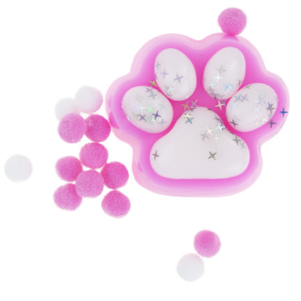 TG80355 KOČIČÍ TLAPKA SQUISHY KOČKA VZDĚLÁVACÍ HRAČKA ANTISTRESOVÁ SQUISHY KOČKA