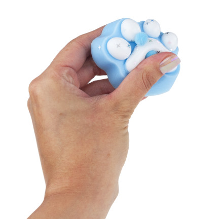 TG80355 KOČIČÍ TLAPKA SQUISHY KOČKA VZDĚLÁVACÍ HRAČKA ANTISTRESOVÁ SQUISHY KOČKA