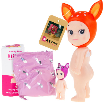 TG80398 SONNY ANGEL MINI PUPPE ANGEL HIPPERS TELEFON ORNAMENT TIERARTEN