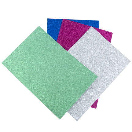 TG80399 KREATIVER SCHAUMSTOFFKLEBER A4 DEKORATIVE KREATIVE BLÄTTER 10PCS/KPL