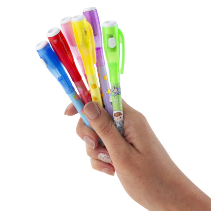 TG80416 1 kus neviditelného popisovače s dětskou UV svítilnou