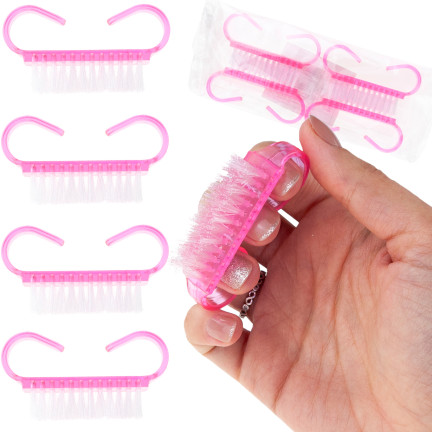 Nagelbürste, Maniküre, Pediküre, Staubentfernung, 4er-Set.