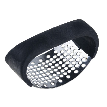 Knoblauchpresse, Quetsche, Zerhacker, Stahl, klassisch