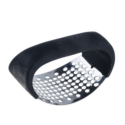 Knoblauchpresse, Quetsche, Zerhacker, Stahl, klassisch