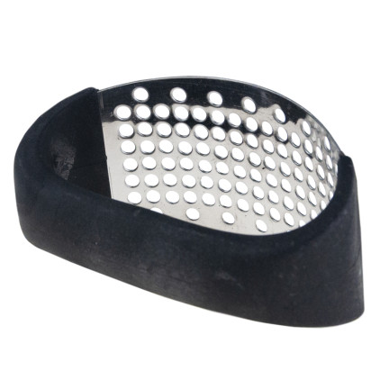 Knoblauchpresse, Quetsche, Zerhacker, Stahl, klassisch