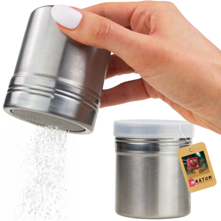 TG80429 Kitchen Container with Spice Strainer for Cocoa
